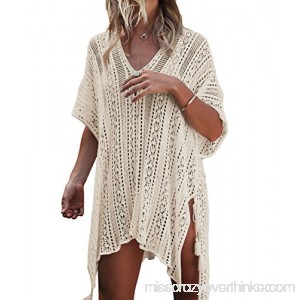 Lalagen Womens Summer Beach Cover up Bikini Swimsuit Swimwear Crochet Dress One Size B071L928SF